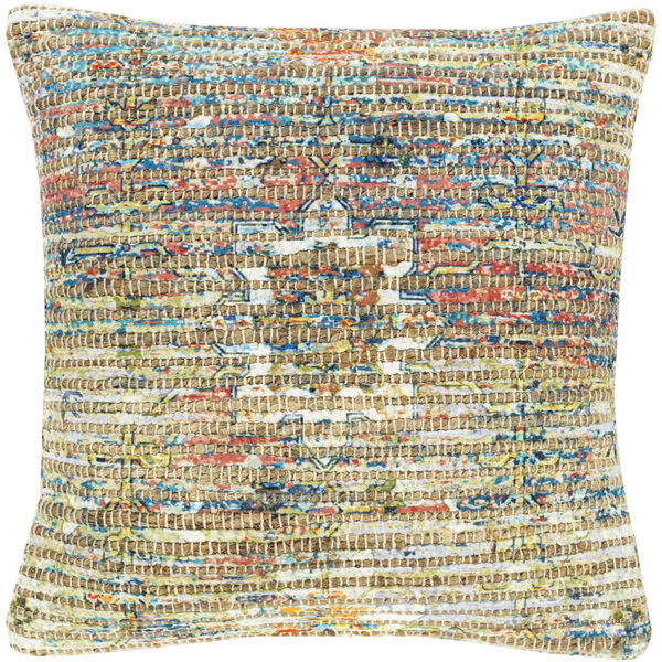 Coventry Multi-Color 18-Inch Throw Pillow, image 1