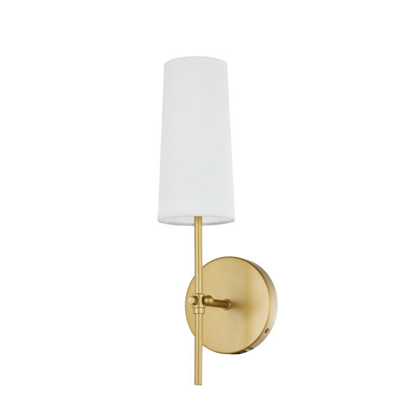 Mel Brass Five-Inch One-Light Wall Sconce, image 5