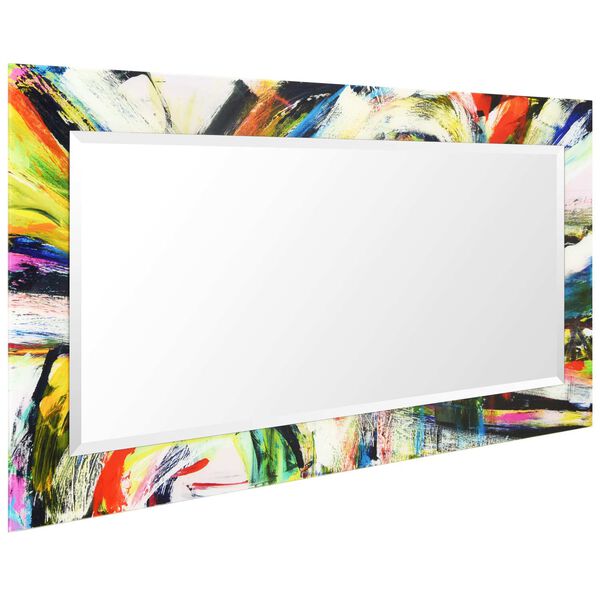 Rock Star Multicolor 54 x 28-Inch Rectangular Beveled Wall Mirror, image 6