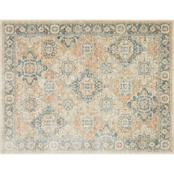 Crafted by Loloi Trousdale Multicolor Blue Round: 7 Ft. 10 In. x 7 Ft. 10 In. Rug, image 1