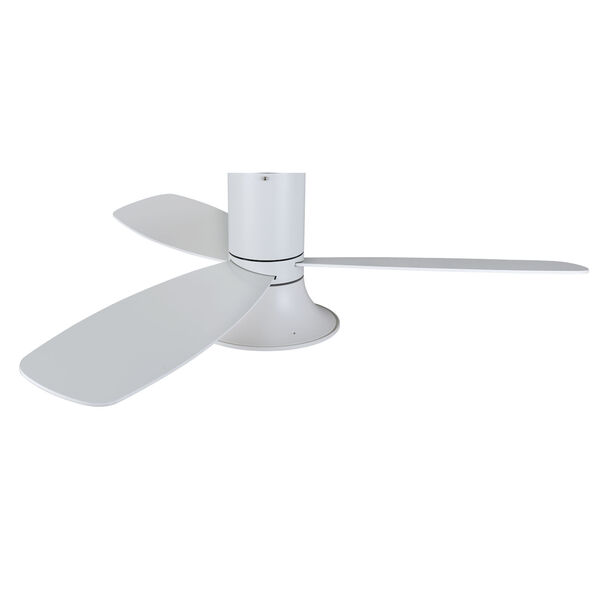 Lucci Air Flusso Matte White 52-Inch One-Light Energy Star Ceiling Fan, image 4