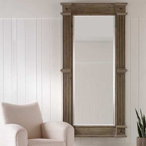 McAllister Natural 40 x 81-Inch Wall Mirror, image 1