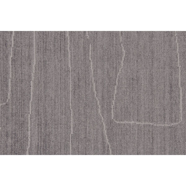 Lennox Modern Abstract Minimalist Gray Ivory Rectangular: 3 Ft. 6 In. x 5 Ft. 6 In. Area Rug, image 5
