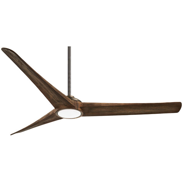 Timber Heirloom Bronze and Aged Boardwalk LED Ceiling Fan, image 1