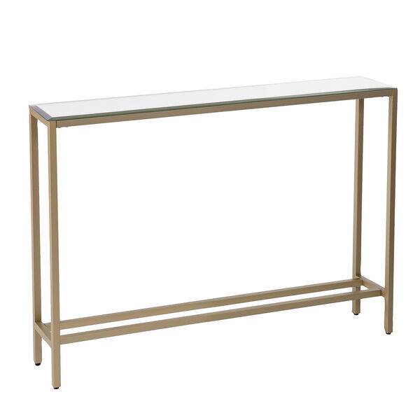Darrin Metallic Gold 36-Inch Console Table, image 5