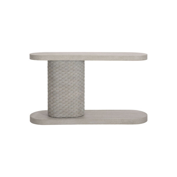 Acosta Flaxen and White Oak Console Table, image 1