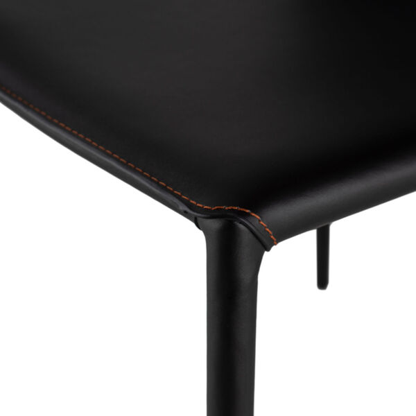 Sienna Matte Black Dining Chair, image 4