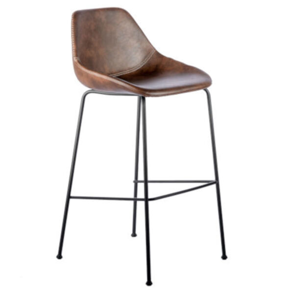 Emerson Brown Leatherette Bar Stool, Set of 2, image 2