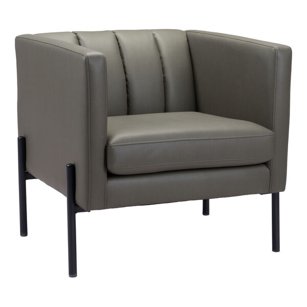Jess Green and Black Accent Chair, image 1