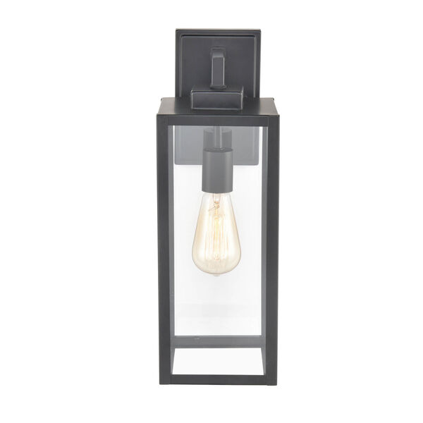 Artemis Powder Coat Black Six-Inch One-Light Outdoor Wall Sconce, image 1