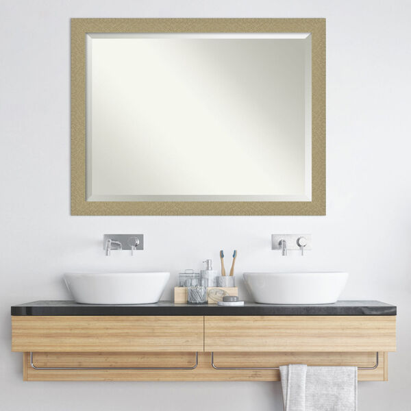 Mosaic Gold Bathroom Vanity Wall Mirror, image 6