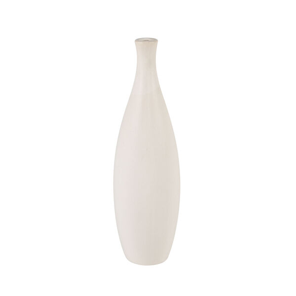Faye White Tall Vase, Set of 2, image 1