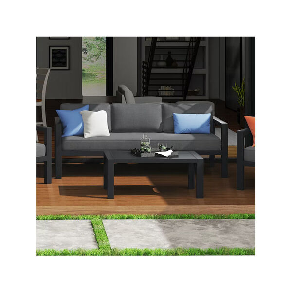 Grayton Gray Outdoor Sofa, image 2