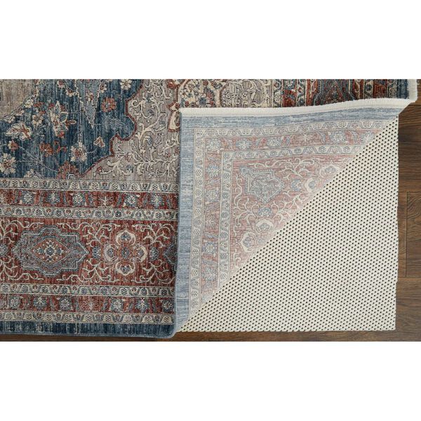 Marquette Gray Red Blue Area Rug, image 6