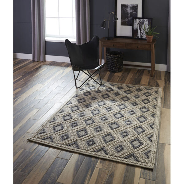 Andes Beige Rectangular: 7 Ft. 9 In. x 9 Ft. 9 In. Rug, image 2