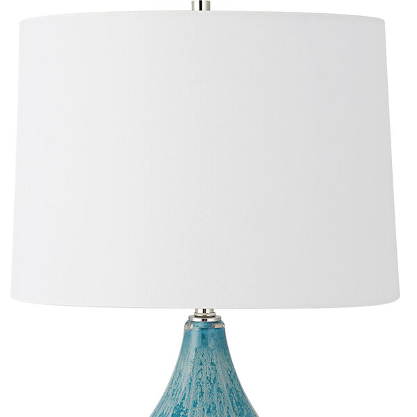Avalon Light Blue and Turquoise One-Light Table Lamp, image 6