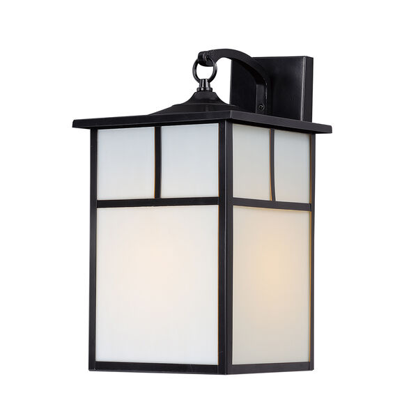 Coldwater Black Nine-Inch One-Light Outdoor Wall Mount, image 1