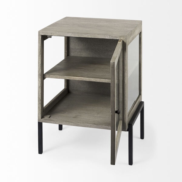Arelius Gray and Black End Table, image 5