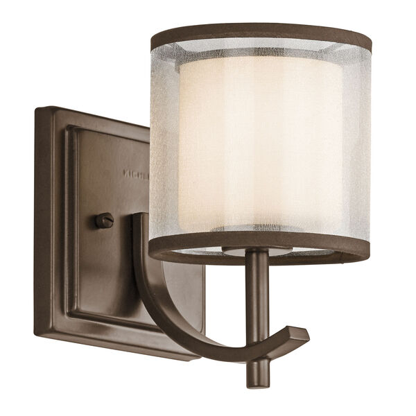 Tallie Mission Bronze One-Light Wall Sconce, image 1