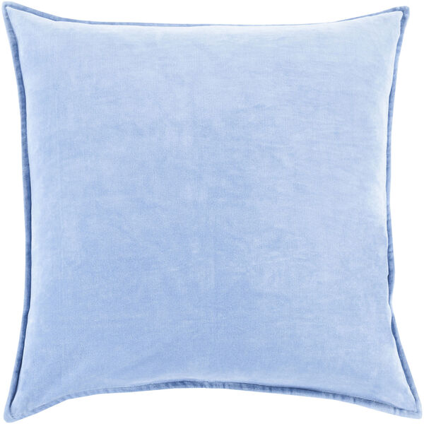 Ava Grace Sky Blue 18-Inch Pillow with Poly Fill, image 1