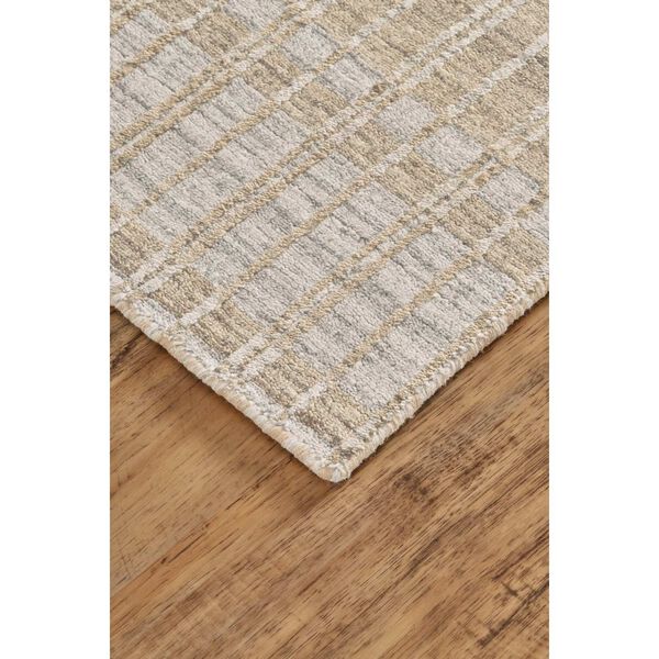 Odell Tan Gray Silver Rectangular 3 Ft. 6 In. x 5 Ft. 6 In. Area Rug, image 2