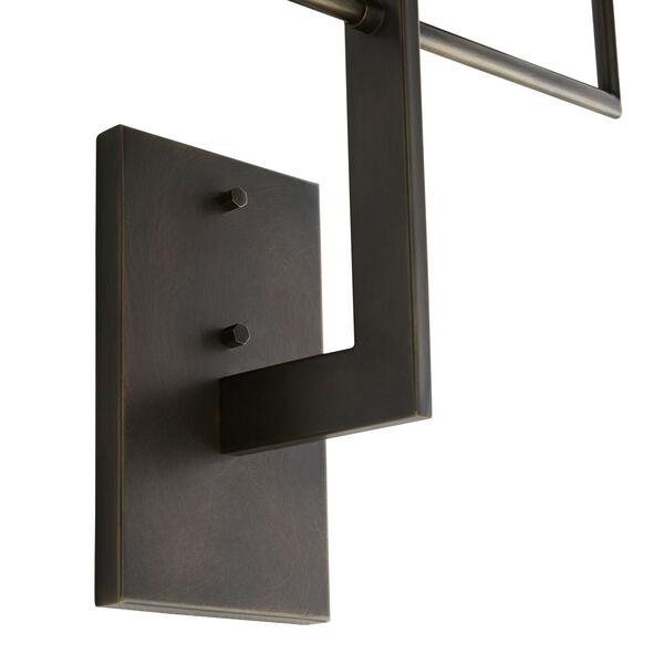 Ray Aged Bronze Two-Light Wall Sconce, image 5