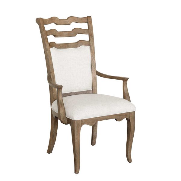 Weston Hills Natural Upholstered Arm Chair, image 6