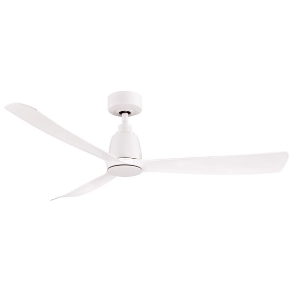Kute Matte White 52-Inch Ceiling Fan, image 3