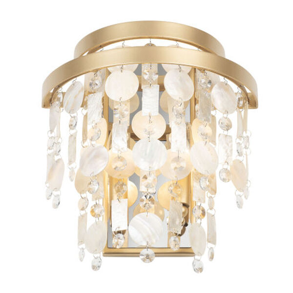 Kalani French Gold Two-Light Wall Sconce, image 4