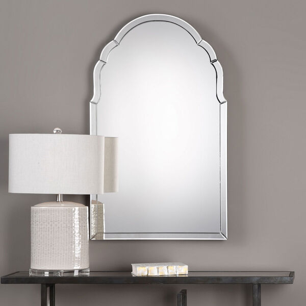 Brayden Frameless Arched Mirror, image 1