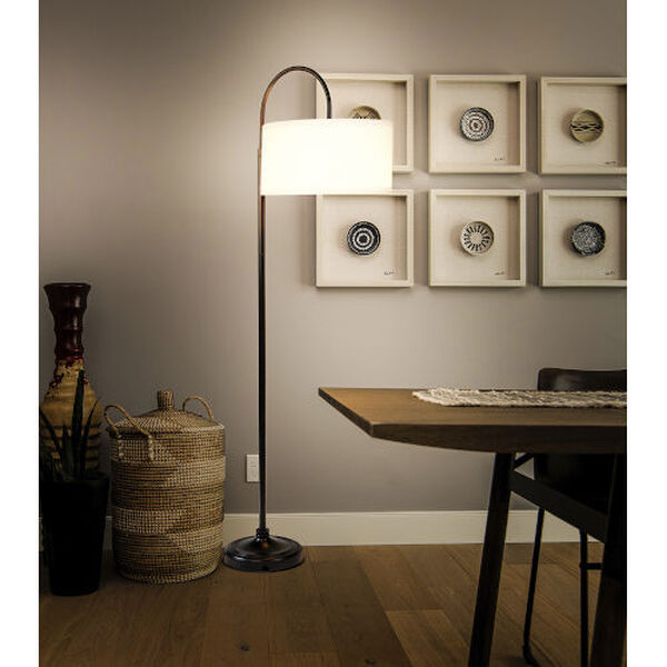 Nora Black LED Floor Lamp, image 6
