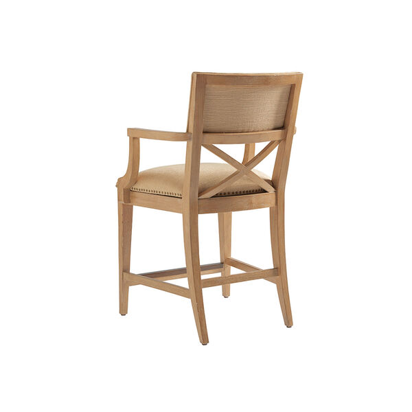 Los Altos Gold Sutherland Upholstered Counter Stool, image 3