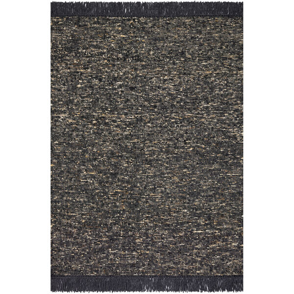 Crafted by Loloi Irvine Charcoal Rectangle: 5 Ft. x 7 Ft. 6 In. Rug, image 1