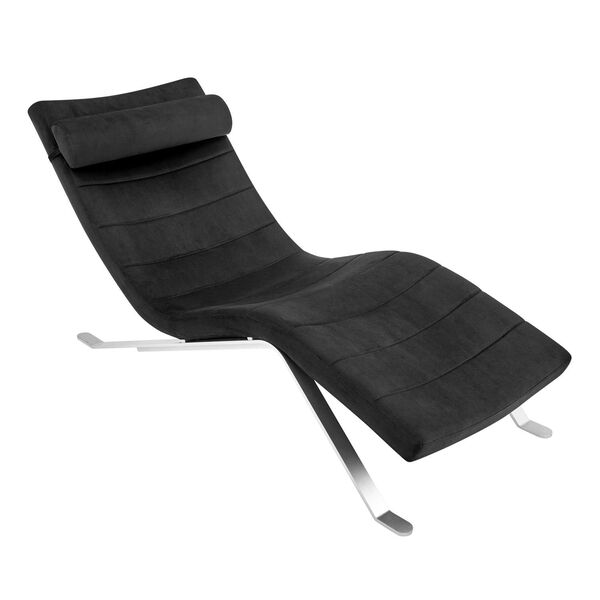 Gilda Black Lounge Chair, image 3