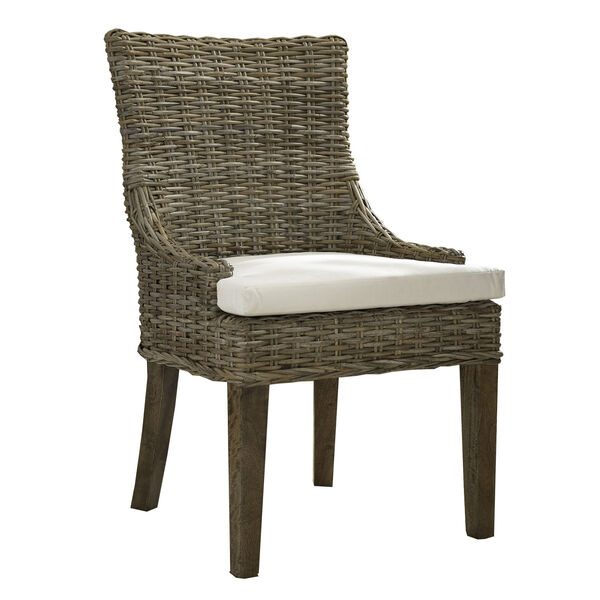Alfresco Kubu Gray Dining Chair, Set of 2, image 1