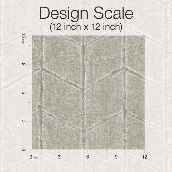 Flatiron Geometric Cement Wallpaper, image 4