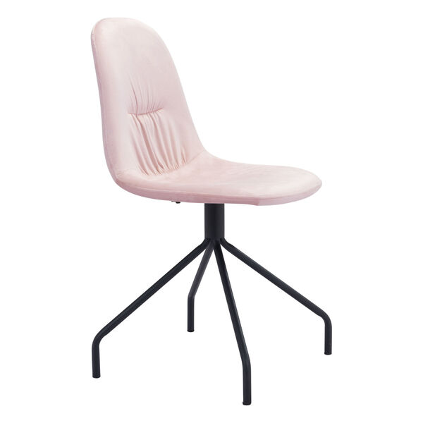 Slope Pink and Black Dining Chair, Set of Two, image 1