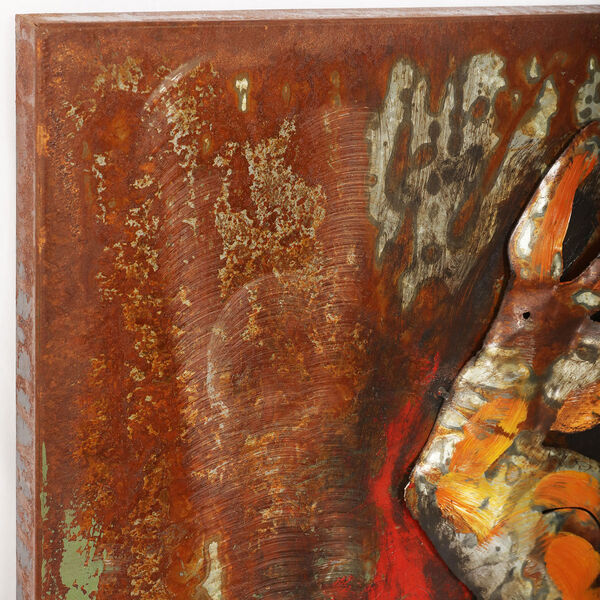 Nude Study 3 Mixed Media Iron Hand Painted Dimensional Wall Art, image 6
