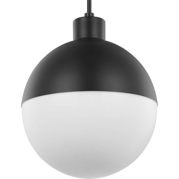 Globe Black Eight-Inch ADA LED Mini Pendant, image 1