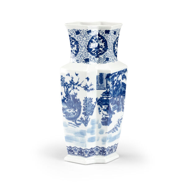 Yuan Blue and White Double Vase, image 1