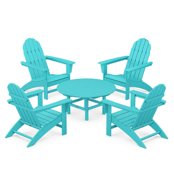 Vineyard Aruba Adirondack Chair Conversation Set, 5-Piece, image 1