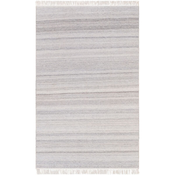 Lily Off-White and Light Slate Rectangular Indoor and Outdoor Rug, image 1