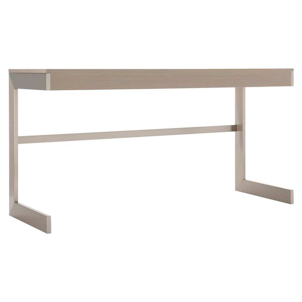 Axiom Natural and Stainless Steel Console Table, image 2