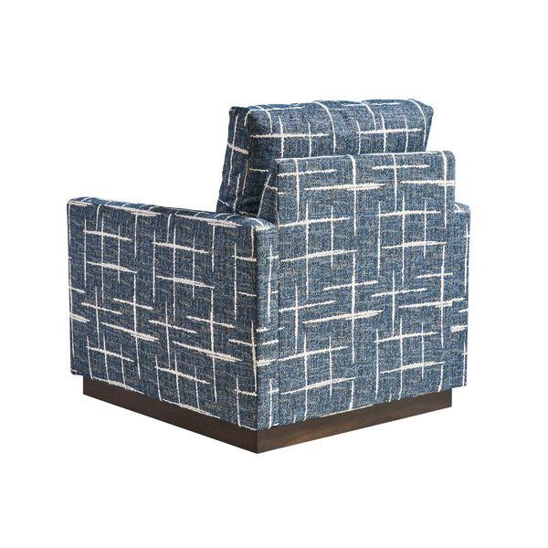 Barclay Butera Blue Meadow View Swivel Chair, image 3