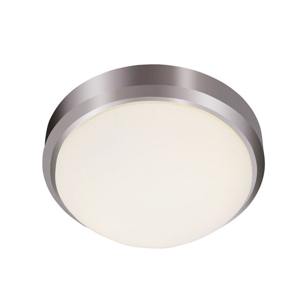 Classic Frosted 13 Inch Flush-Mount, image 1
