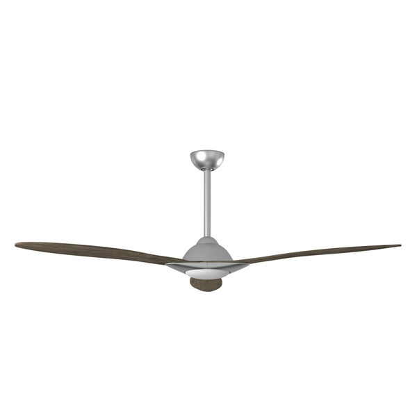 Sleek Brushed Nickel 60-Inch Smart Ceiling Fan, image 9