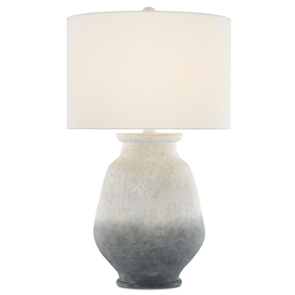 Cazalet Ash Ivory and Blue One-Light Table Lamp, image 3