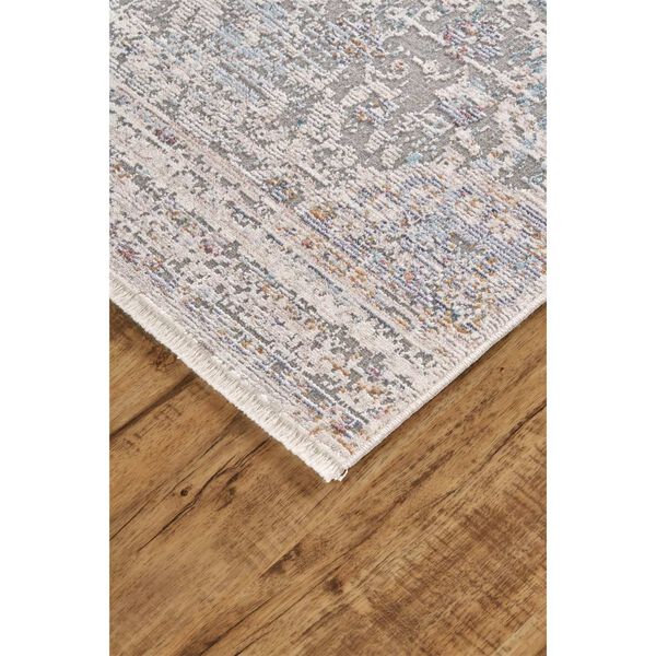 Cecily Ivory Gray Pink Area Rug, image 3