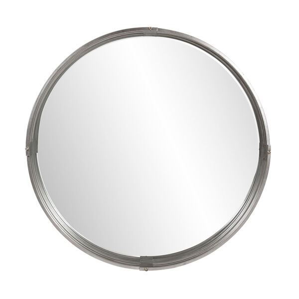 Demir Bright Silver Round Wall Mirror, image 2