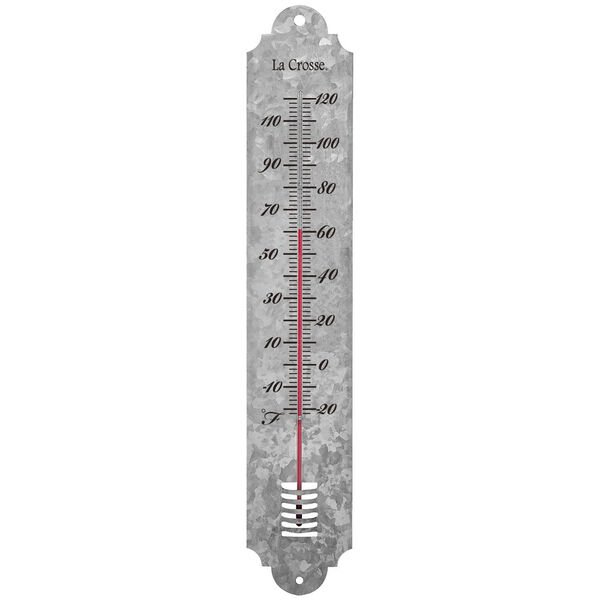 Stainless Steel Galvanized Thermometer, image 1